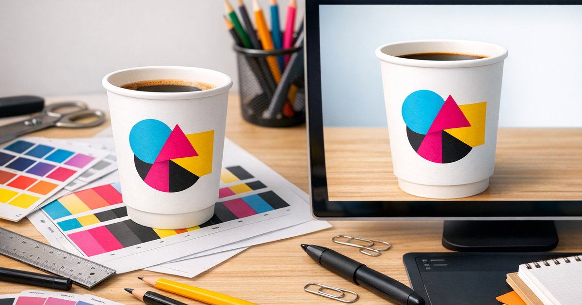 CMYK vs RGB: Why Your Cup Colours Might Look Different