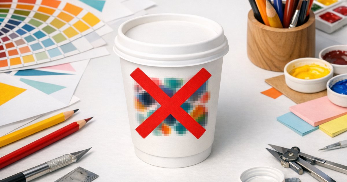 Common Coffee Cup Artwork Mistakes (And How to Avoid Them)