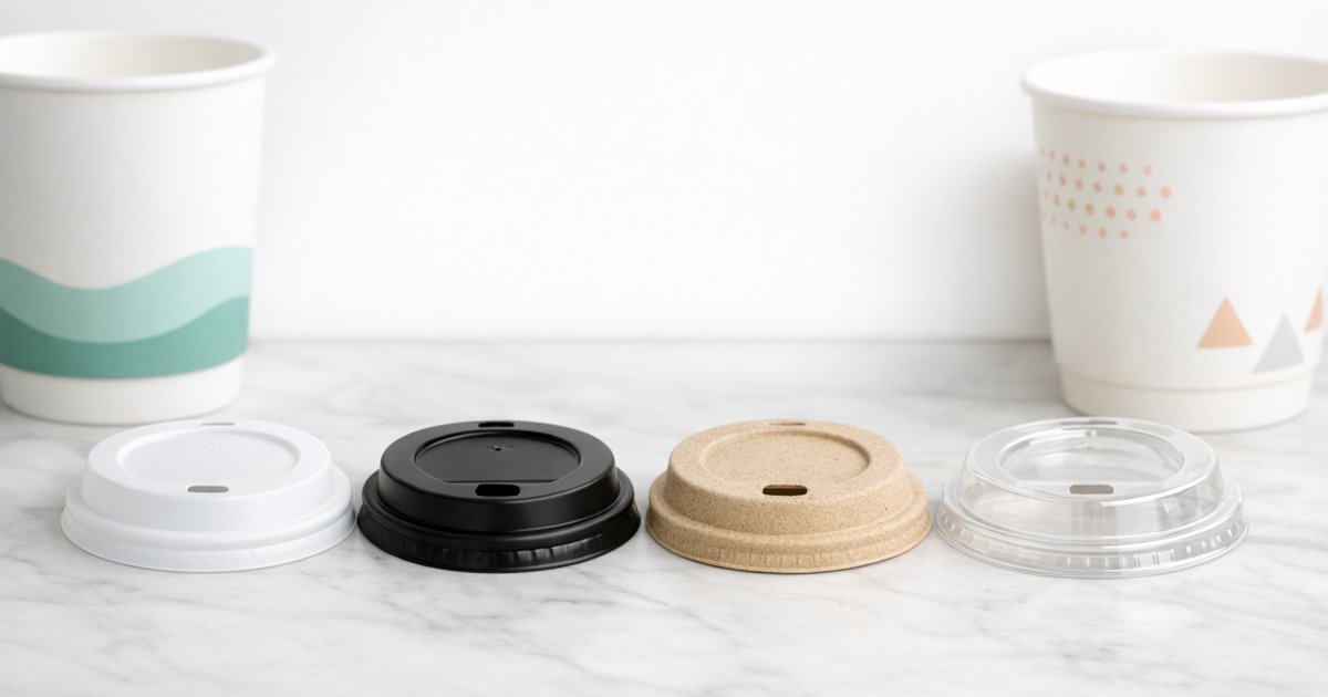 Paper Cup Lids Guide: PS, Fibre, CPLA & Which to Choose