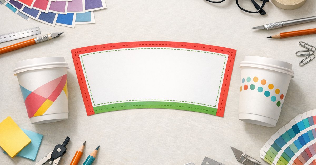 Bleed, Safe Zone & Wrap: Understanding Coffee Cup Print Templates