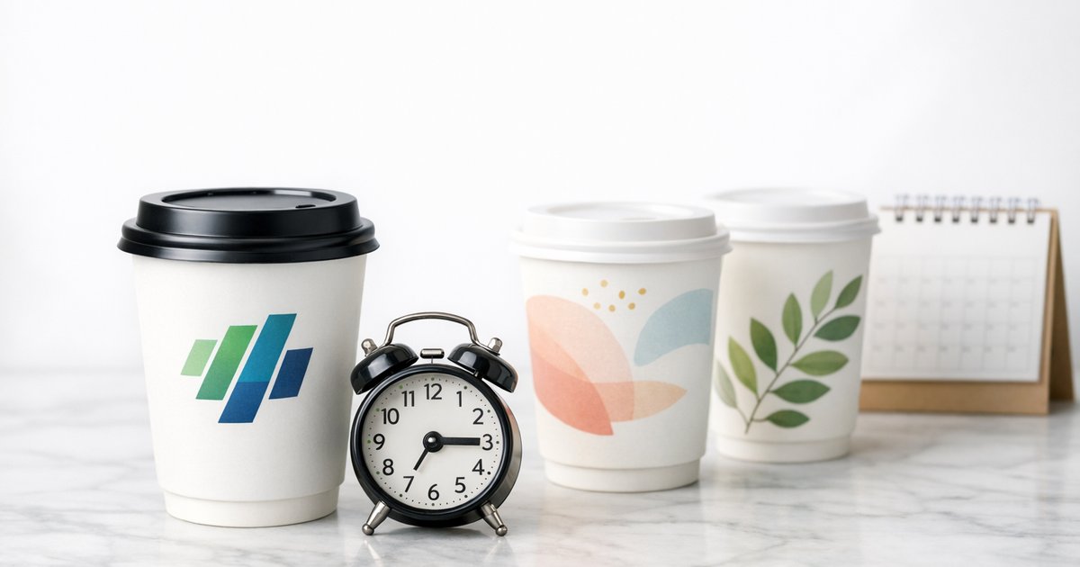 How Long Does It Take to Get Custom Coffee Cups Printed?
