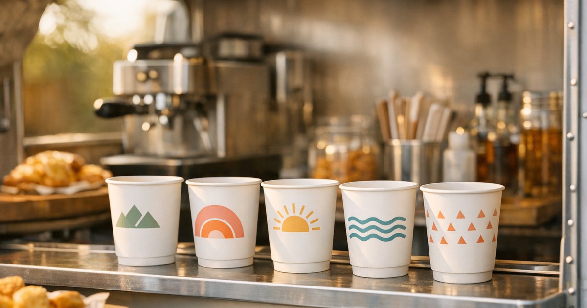 Custom Cups for Food Trucks & Mobile Coffee Vans