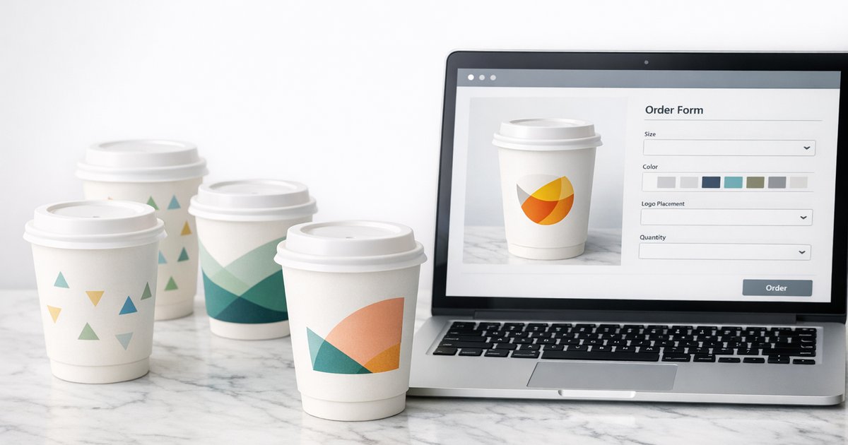 How to Order Custom Coffee Cups Online (Step-by-Step)