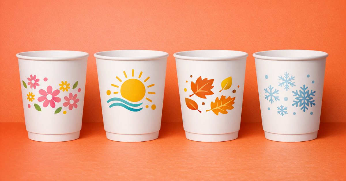Seasonal Cup Campaigns: How to Keep Your Branding Fresh