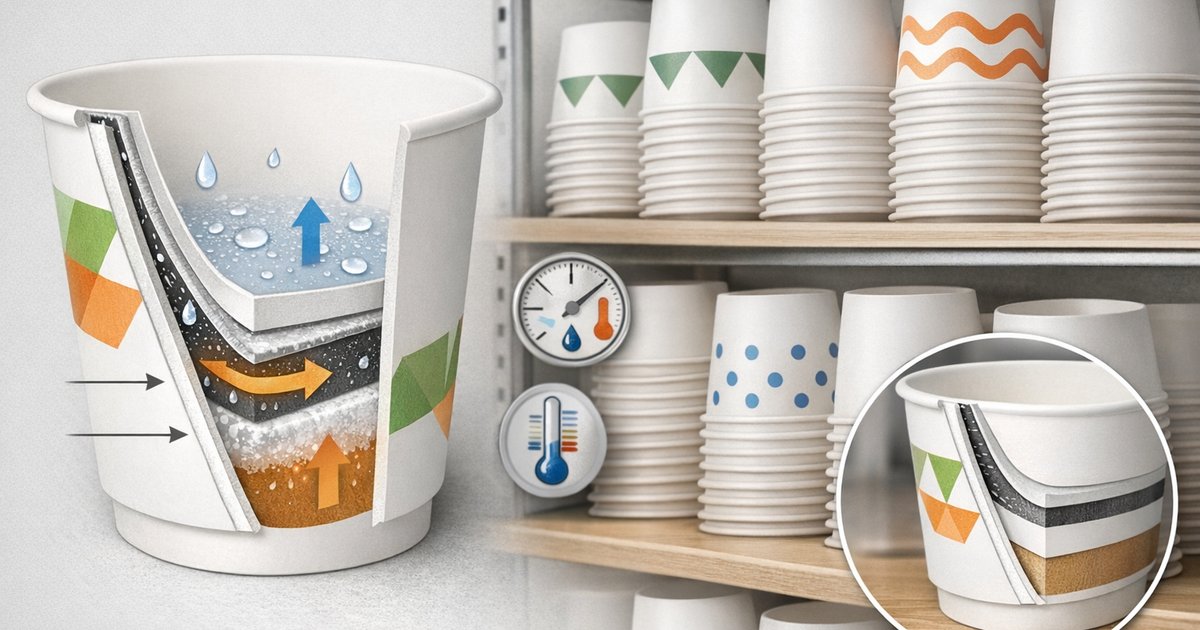 How to Store Paper Coffee Cups (Shelf Life & Conditions)