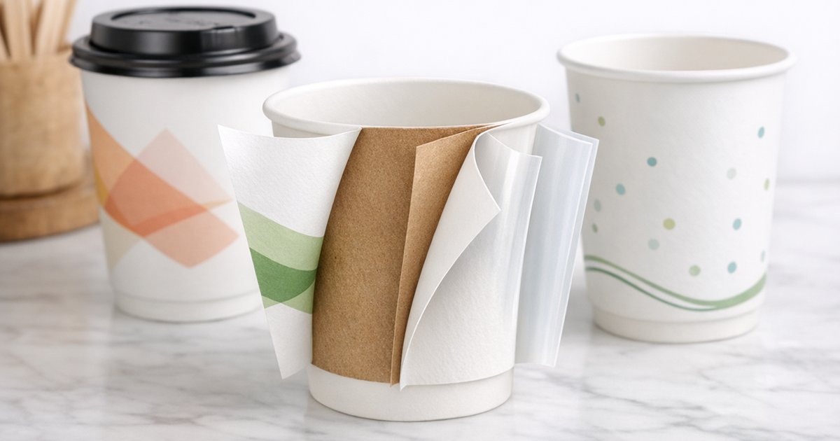 What Paper Are Coffee Cups Made From? PE vs PLA Lining Explained