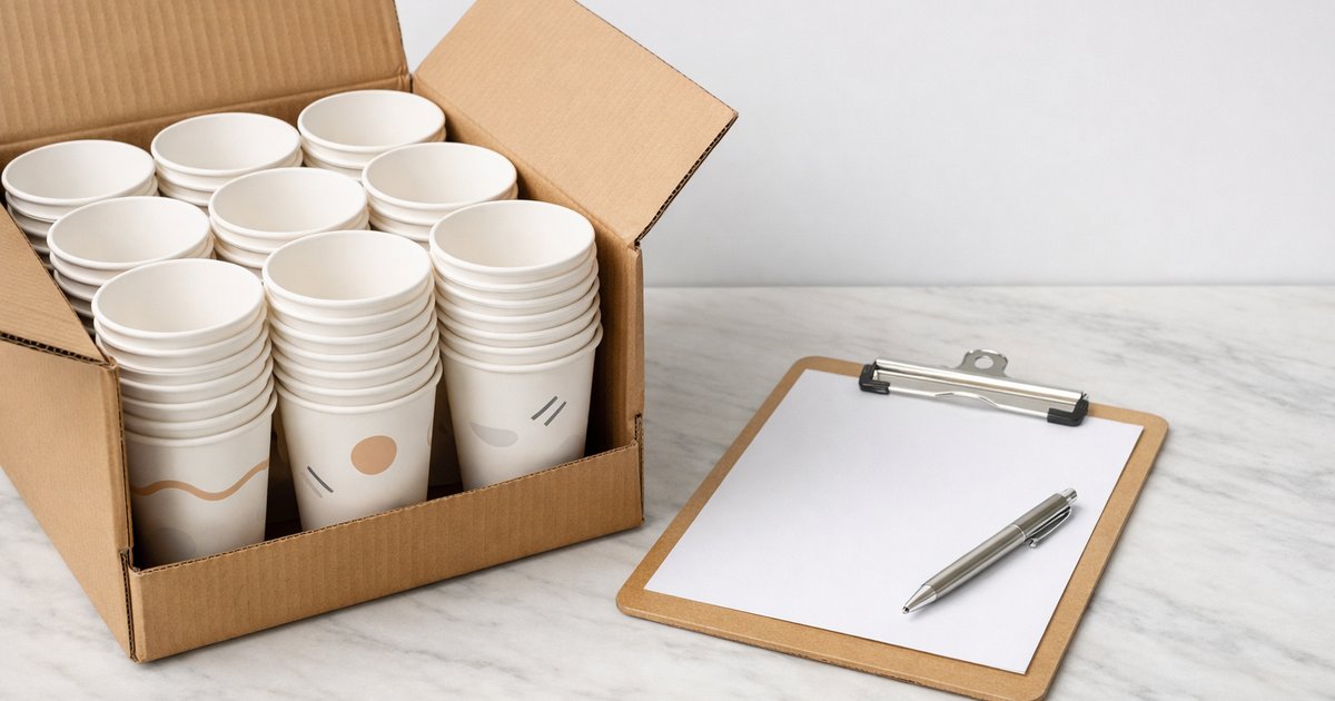 Your Custom Cups Have Arrived: What to Check Before You Use Them